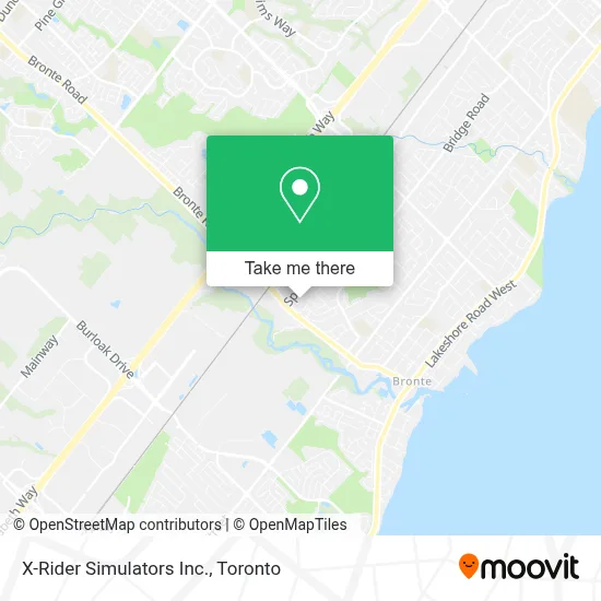 X-Rider Simulators Inc. map