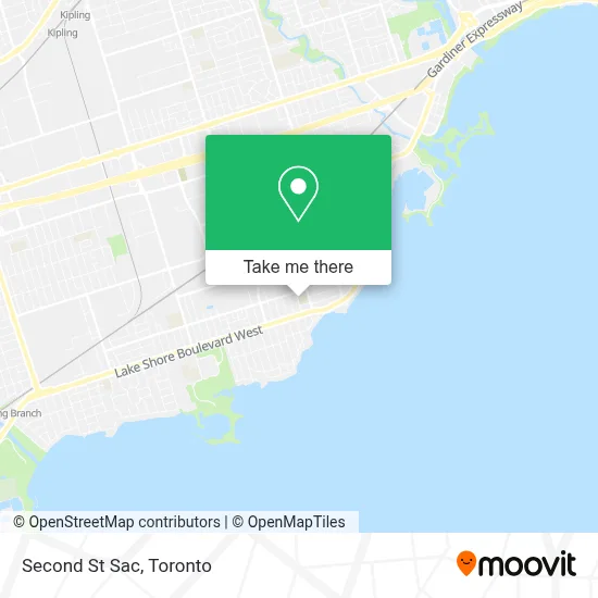 Second St Sac map
