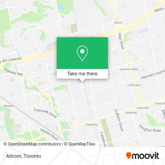 Altrom map