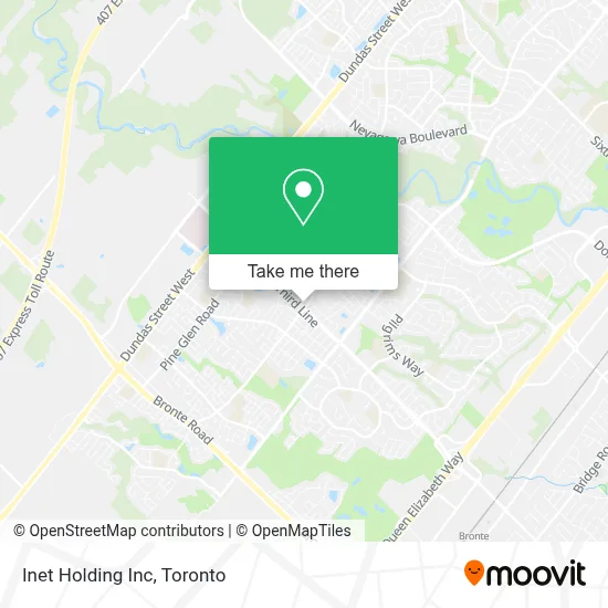 Inet Holding Inc map
