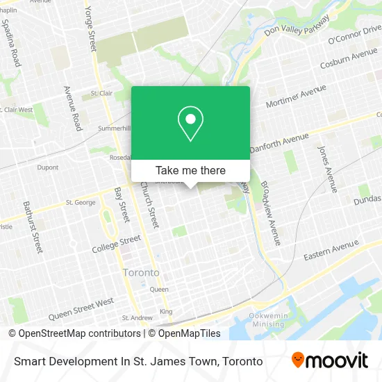 Smart Development In St. James Town plan