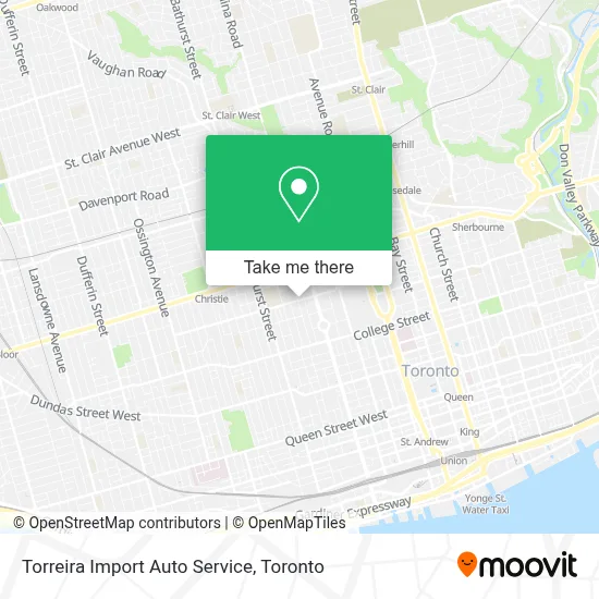 Torreira Import Auto Service map