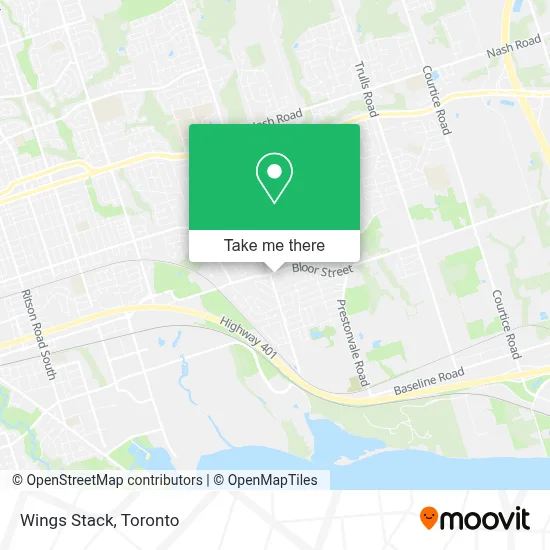 Wings Stack map