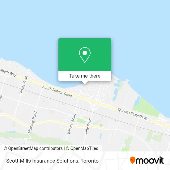 Scott Mills Insurance Solutions map