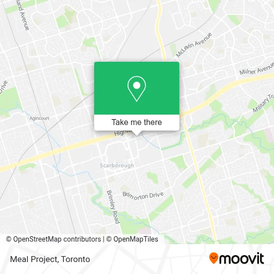 Meal Project map