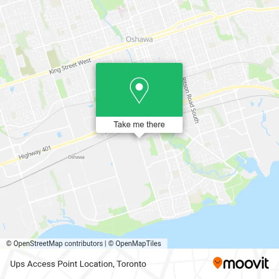 Ups Access Point Location plan