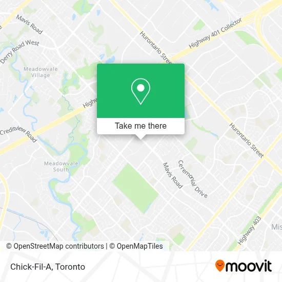 Chick-Fil-A map