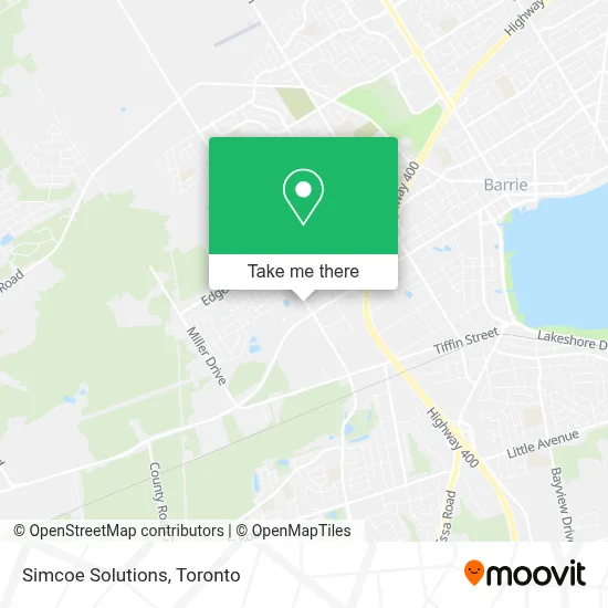 Simcoe Solutions map