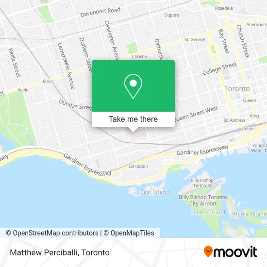 Matthew Perciballi map