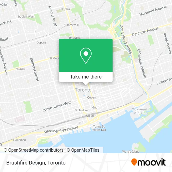 Brushfire Design map