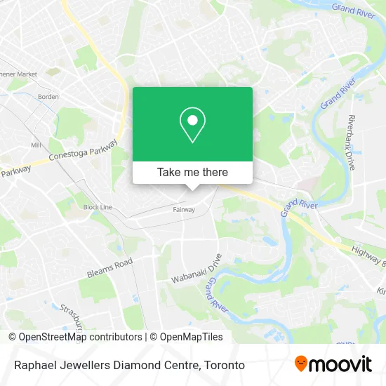 Raphael Jewellers Diamond Centre map