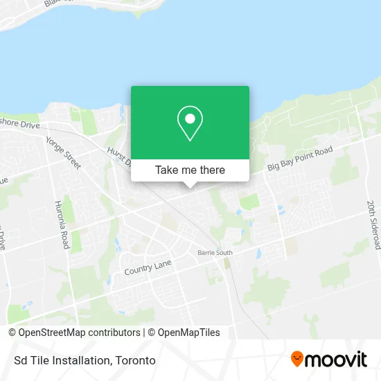 Sd Tile Installation map