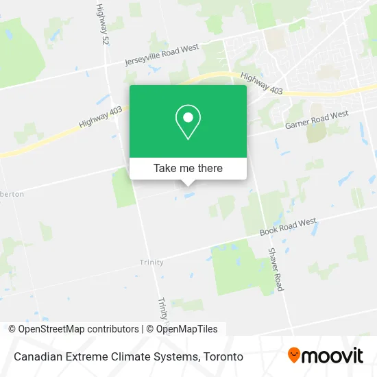Canadian Extreme Climate Systems map