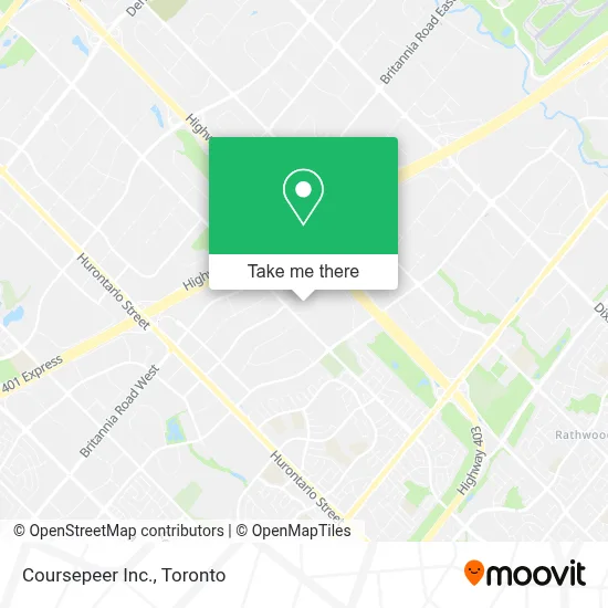 Coursepeer Inc. map