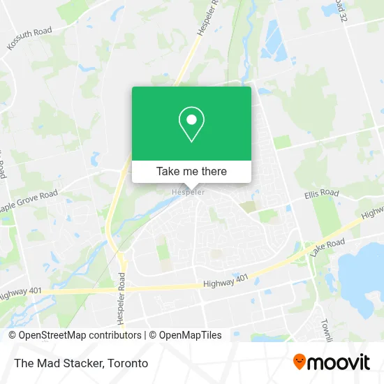 The Mad Stacker map