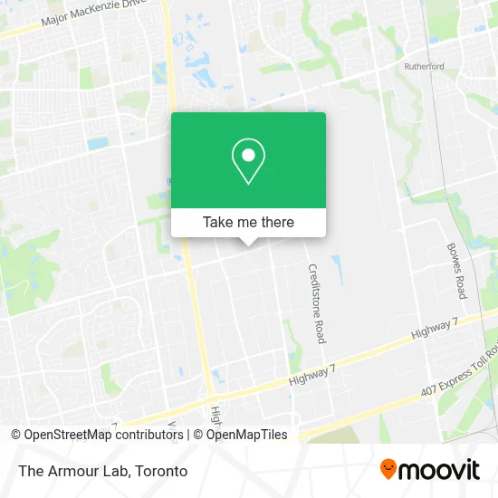 The Armour Lab map
