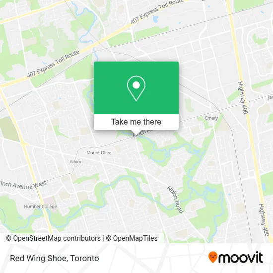 Red Wing Shoe map