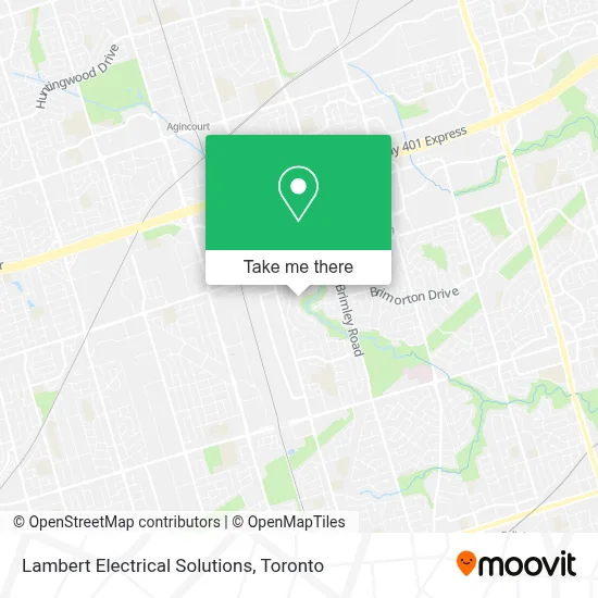 Lambert Electrical Solutions map