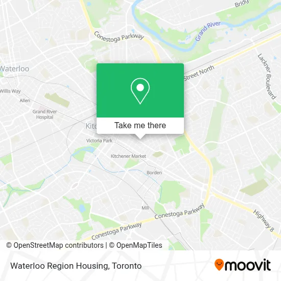 Waterloo Region Housing map