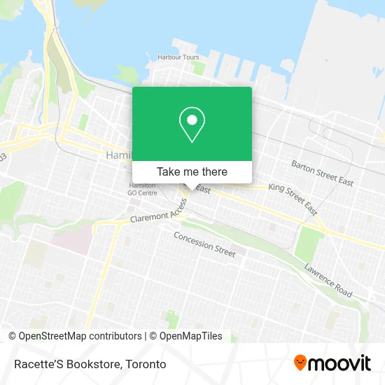 Racette’S Bookstore map
