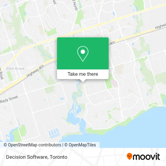 Decision Software map