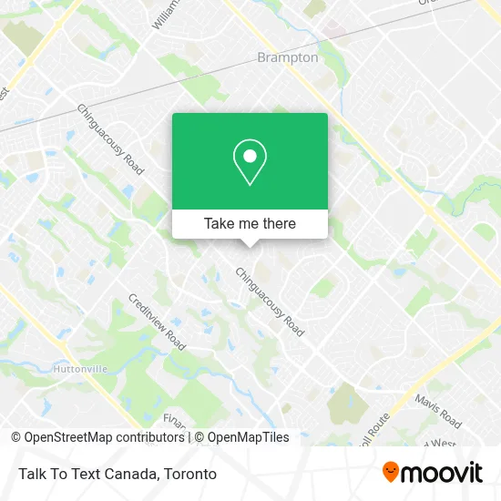 Talk To Text Canada map
