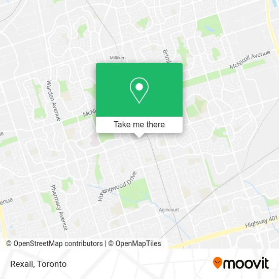 Rexall map