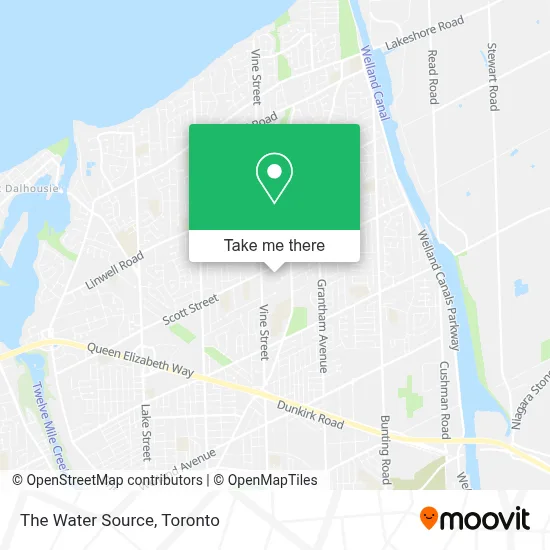 The Water Source map