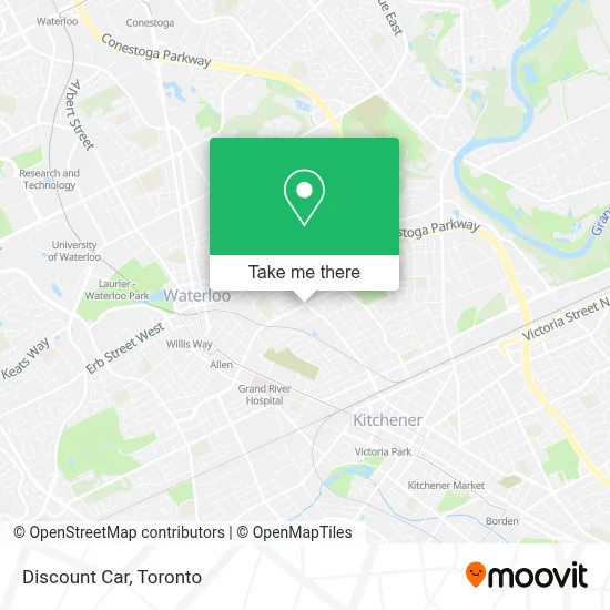 Discount Car map