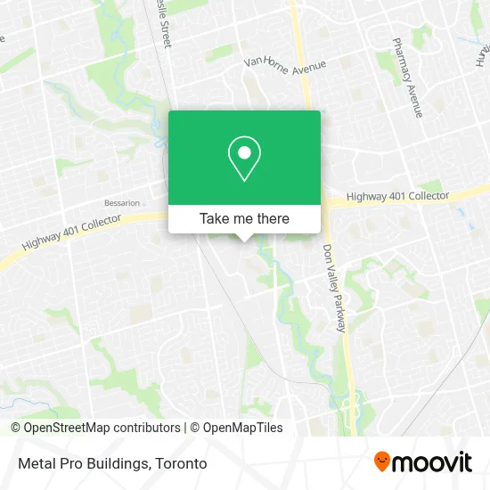 Metal Pro Buildings map
