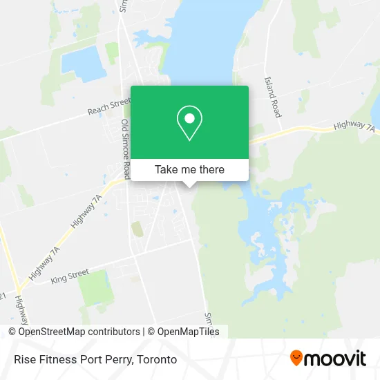 Rise Fitness Port Perry map