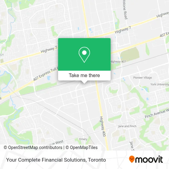 Your Complete Financial Solutions map