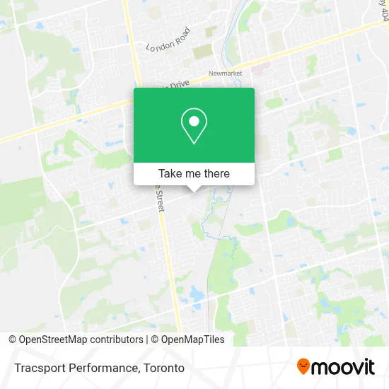 Tracsport Performance map