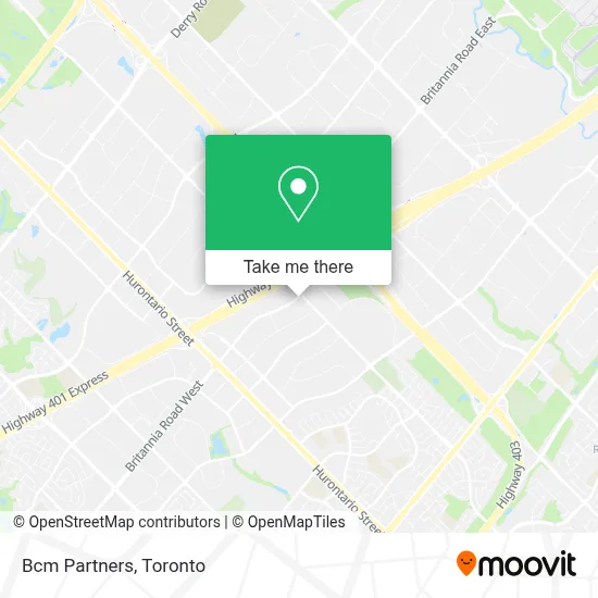 Bcm Partners map