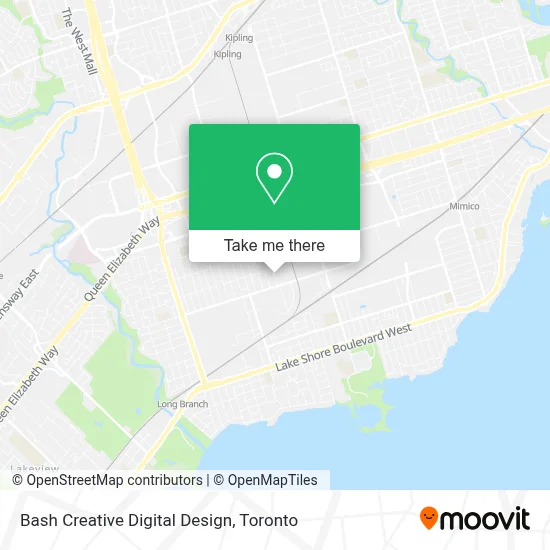 Bash Creative Digital Design map