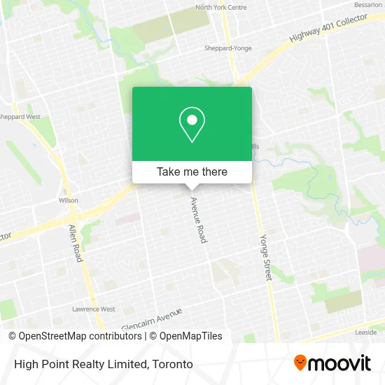 High Point Realty Limited map