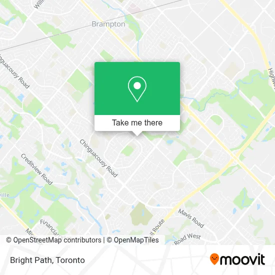 Bright Path map