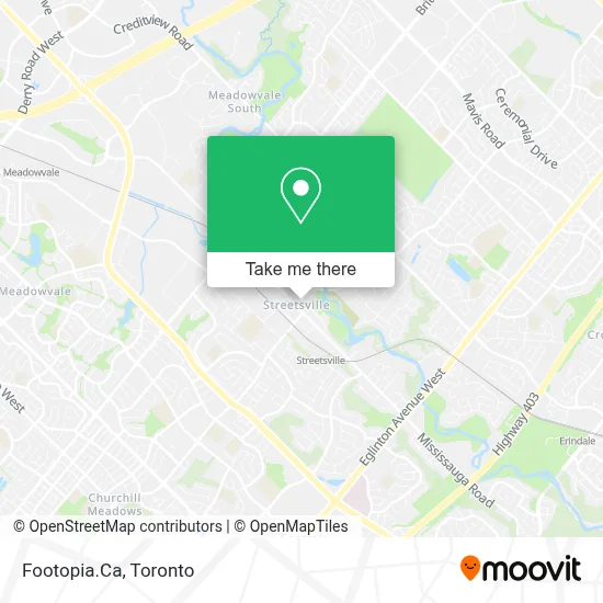 Footopia.Ca map