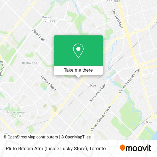 Pluto Bitcoin Atm (Inside Lucky Store) map