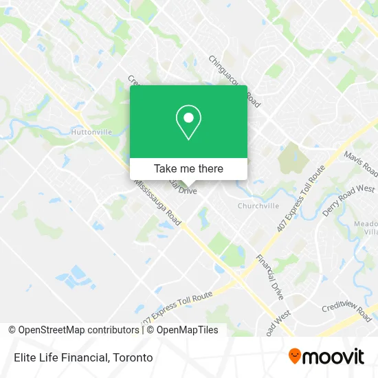 Elite Life Financial map