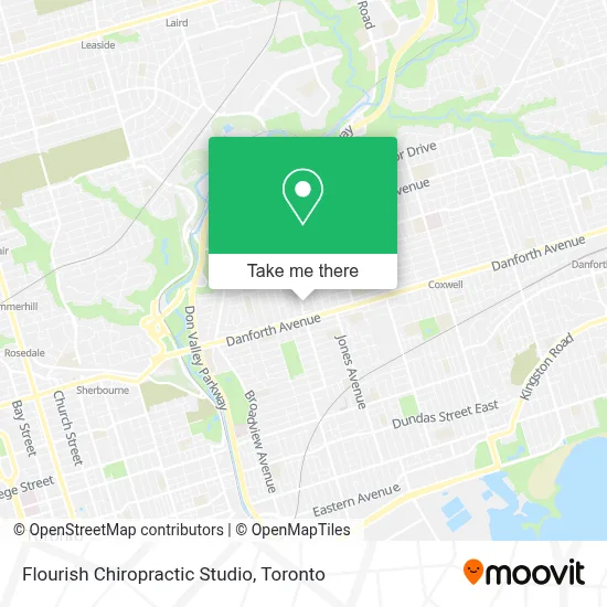Flourish Chiropractic Studio map