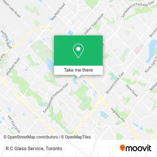 R.C Glass Service plan