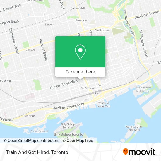 Train And Get Hired map