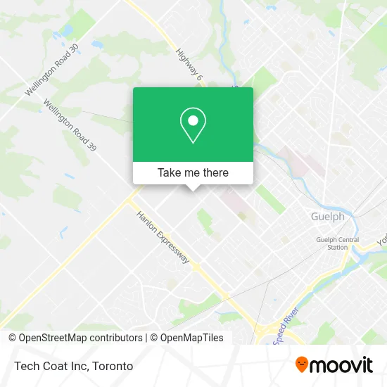 Tech Coat Inc map