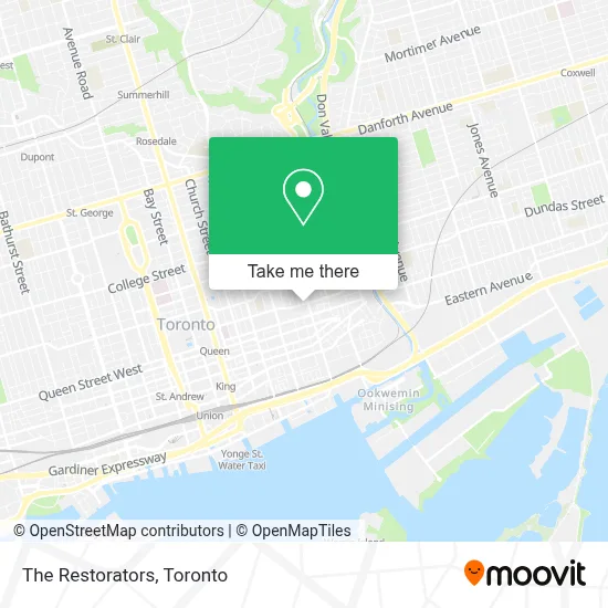 The Restorators map