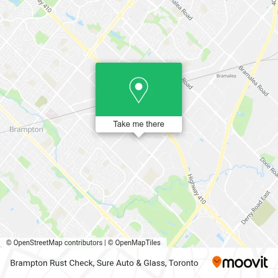 Brampton Rust Check, Sure Auto & Glass map