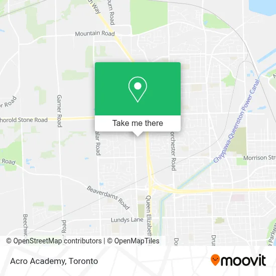 Acro Academy map