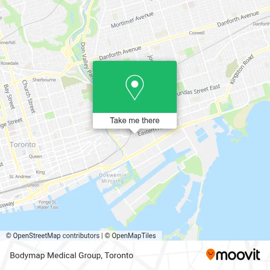 Bodymap Medical Group map