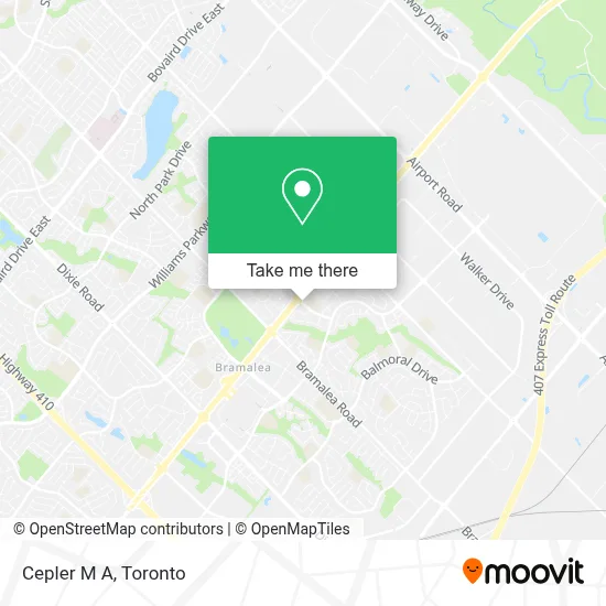 Cepler M A map