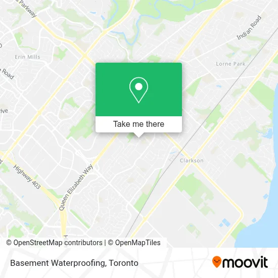 Basement Waterproofing map